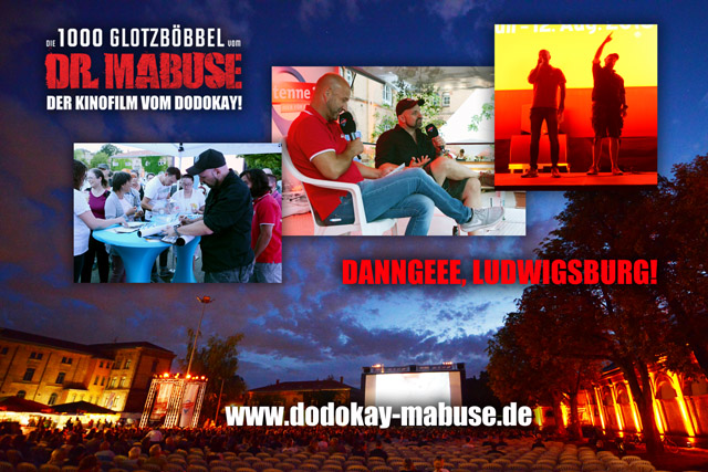 Dodokay-Remix Die 1000 Glotzböbbel vom Dr. Mabuse Kino Kinofilm schwäbisch Ludwigsburg