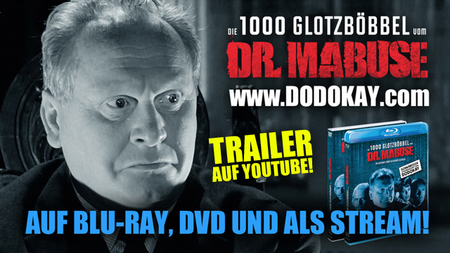 Dodokay Die 1000 Glotzböbbel vom Dr. Mabuse DVD Blu-Ray