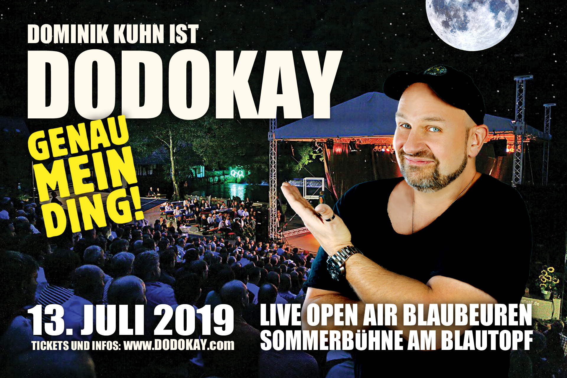 Dodokay live Blaubeuren Sommerbühne am Blautopf