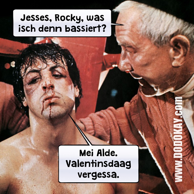 Dodokay Rocky Balboa Adrian Valentinstag