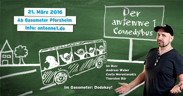 Dodokay antenne1 Comedybus