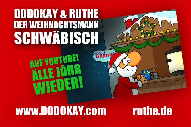 Dodokay Remix Ruthe Weihnachtsmann Schwäbisch