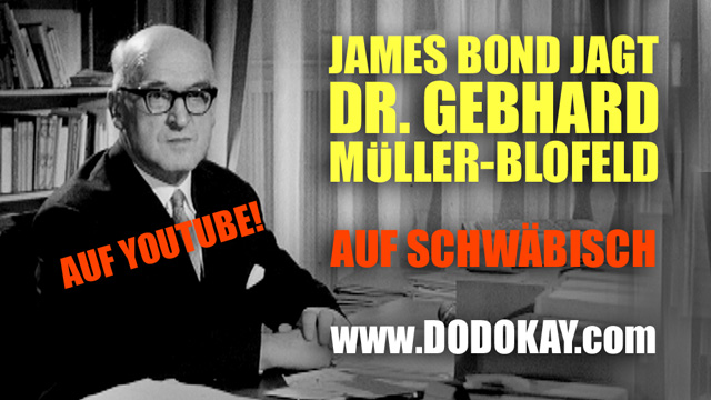 Dodokay Remix James Bond Gebhard Müller Blofeld