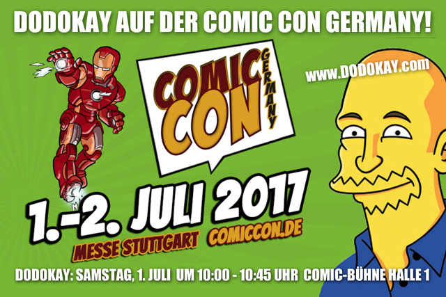 Dodokay Simpsons Schwäbisch Comic Con Germany Stuttgart