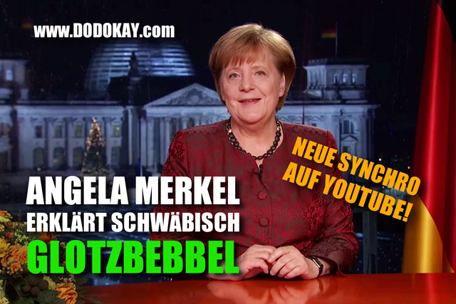 Dodokay Angela Merkel Neujahrsansprache Glotzbebbel