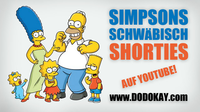 Dodokay Simpsons Schwäbisch ITFS YouTube
