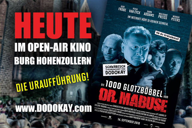 Dodokay Mabuse Open Air Kino Burg Hohenzollern
