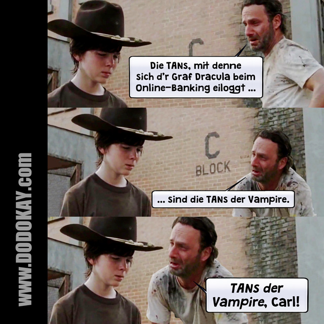 Dodokay Walking Dead Meme TANs der Vampire Tanz Dodokay Walking Dead Meme TANs der Vampire Tanz