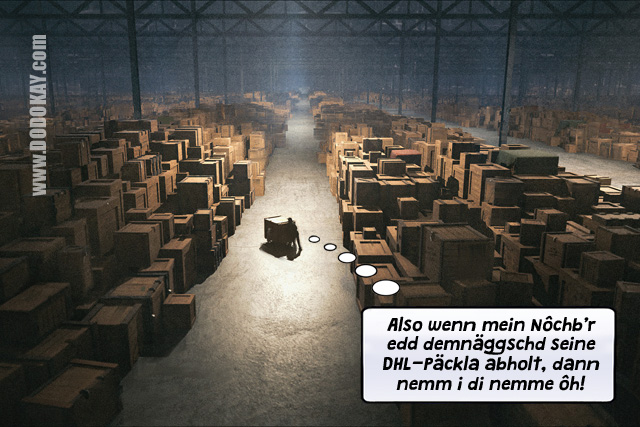 Dodokay DHL Weihnachtspost Indiana Jones