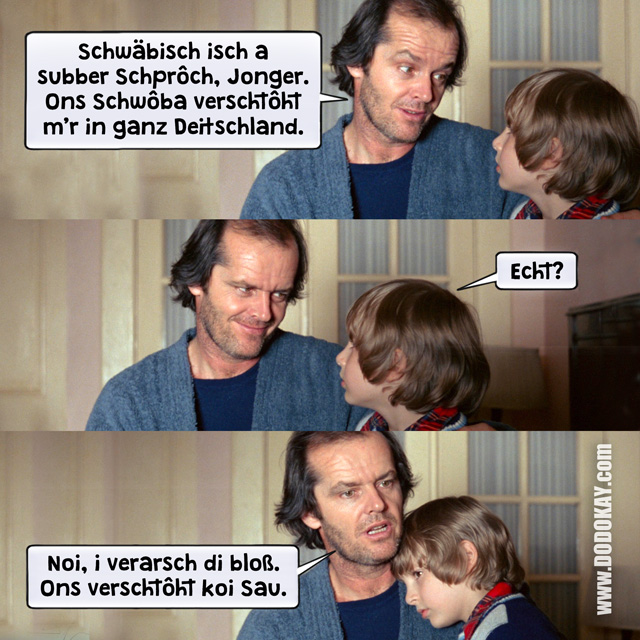 Dodokay The Shining Schwäbisch Jack Nicholson