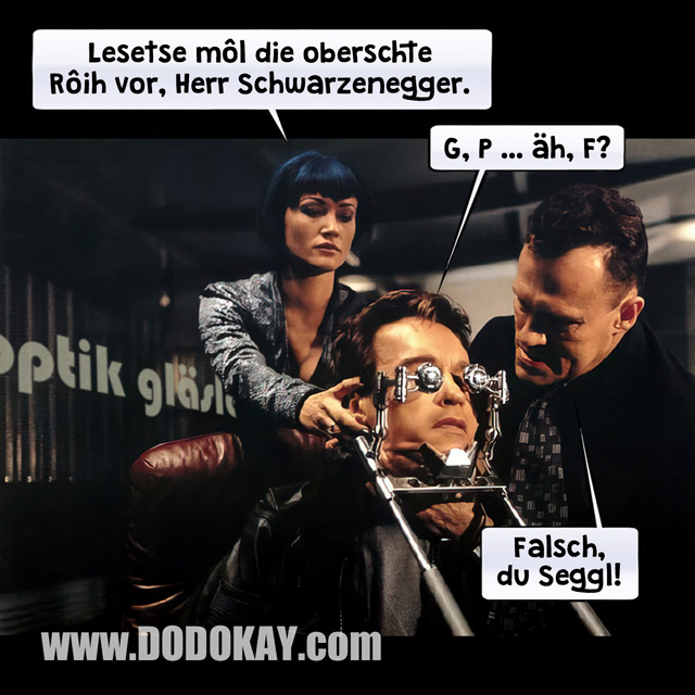 Dodokay Optiker The 6th Day Schwarzenegger