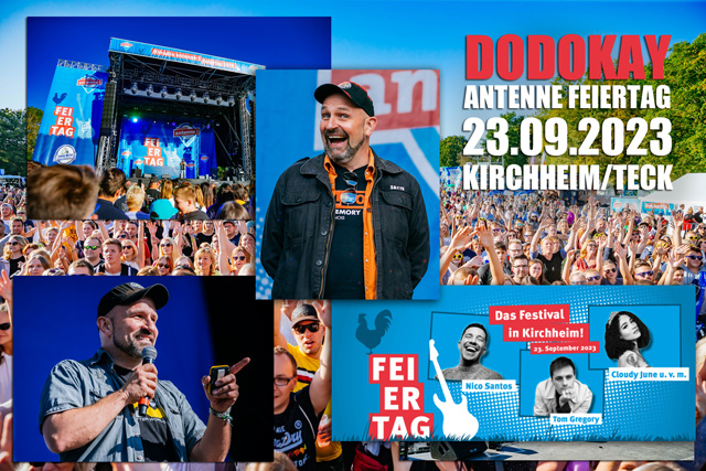 Dodokay live Hitradio Antenne 1 Feiertag Kirchheim/Teck