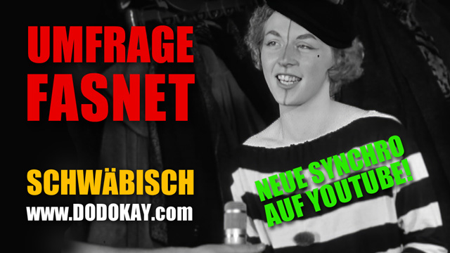 Dodokay Umfrage Fasnet Fasching