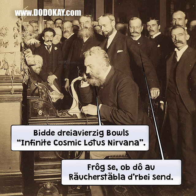 Dodokay Alexander Graham Bell Bowl Räucherstäbchen